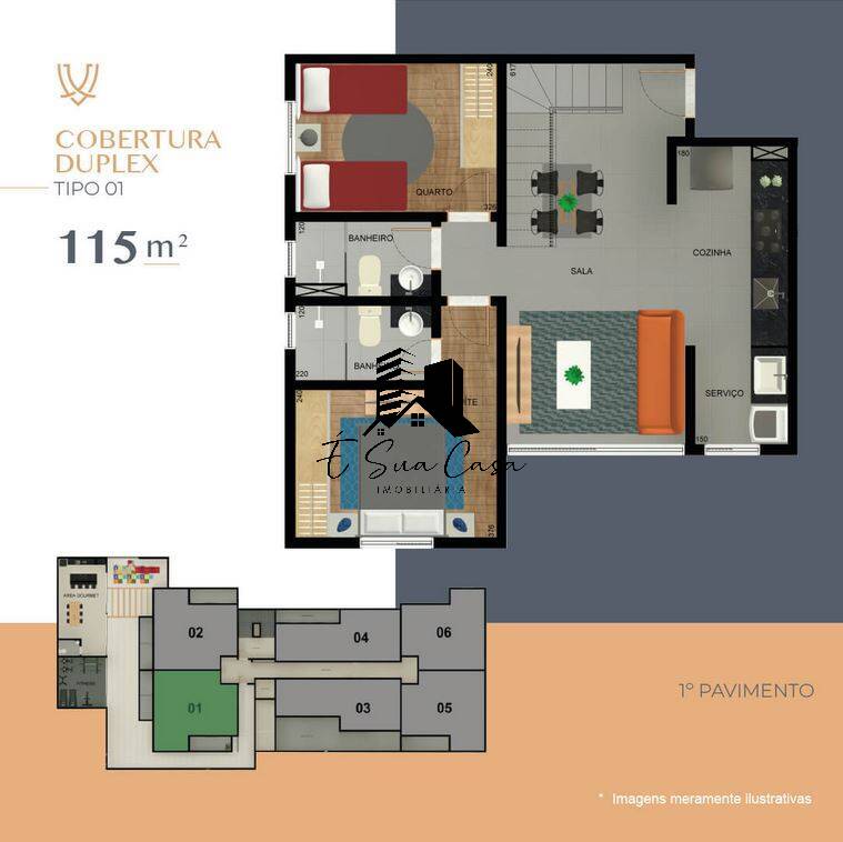 Apartamento à venda com 2 quartos, 53m² - Foto 32