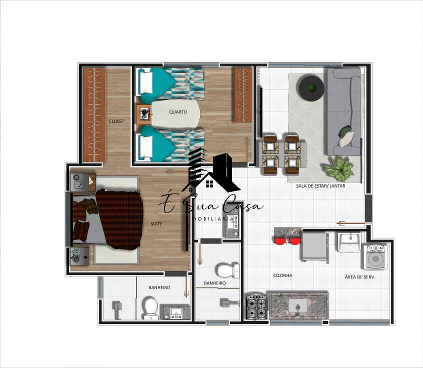 Apartamento à venda com 2 quartos, 65m² - Foto 16