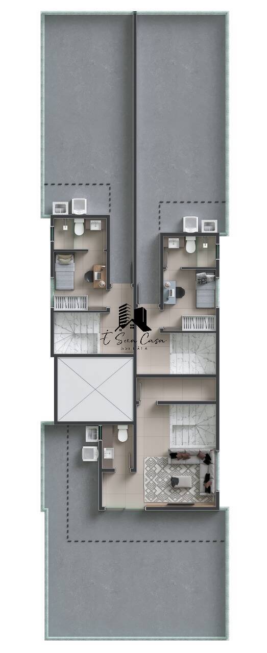 Apartamento à venda com 3 quartos, 106m² - Foto 3