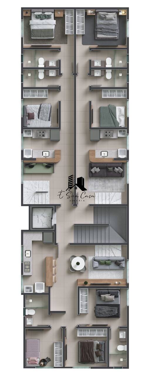 Apartamento à venda com 3 quartos, 106m² - Foto 4