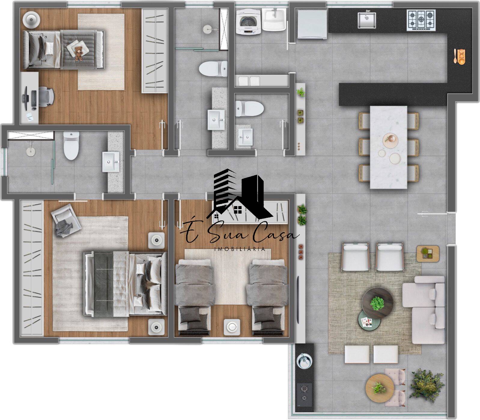 Apartamento à venda com 3 quartos, 122m² - Foto 15