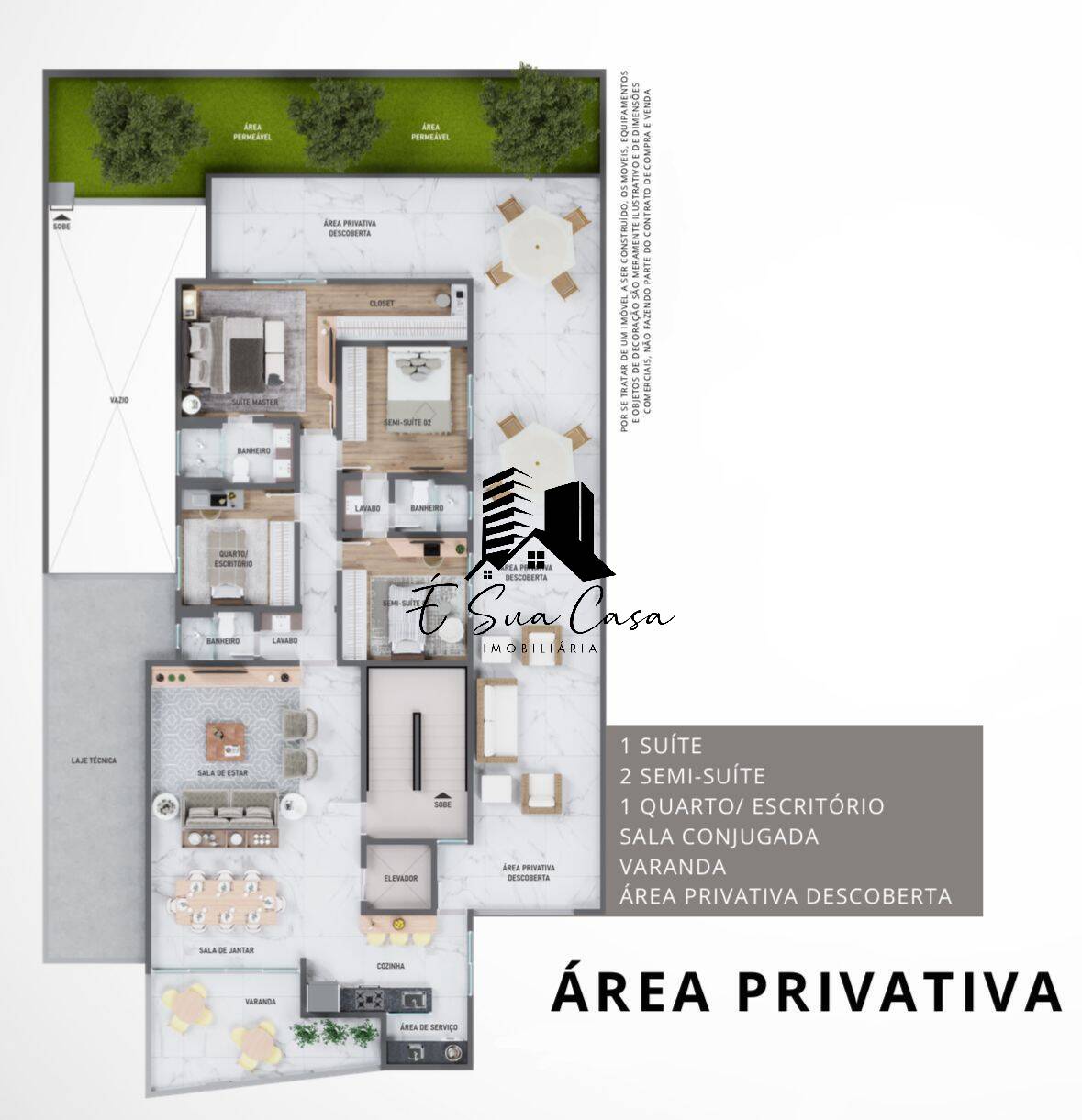 Apartamento à venda com 4 quartos, 245m² - Foto 4