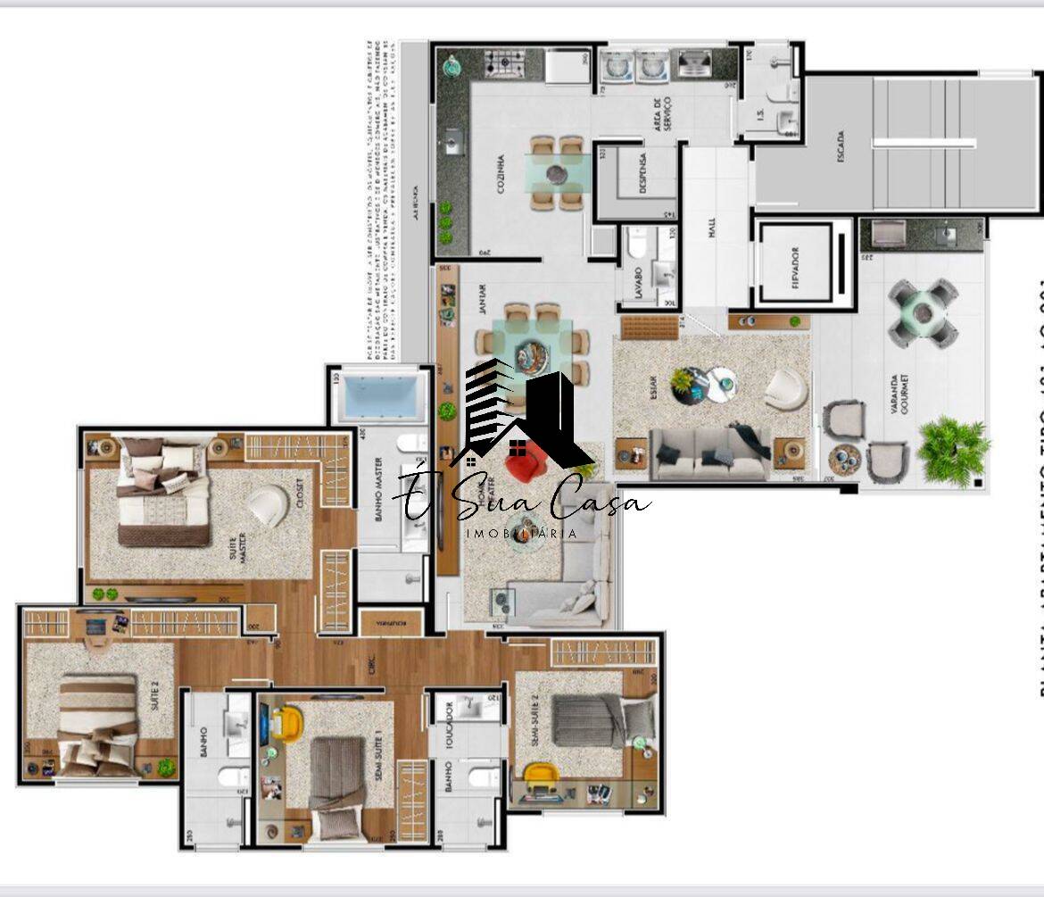 Apartamento à venda com 4 quartos, 156m² - Foto 4