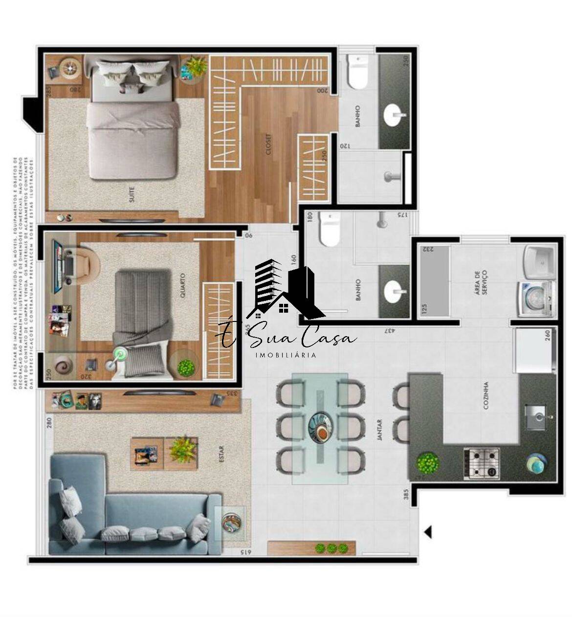 Apartamento à venda com 2 quartos, 67m² - Foto 15