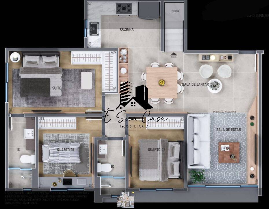 Apartamento à venda com 3 quartos, 83m² - Foto 5